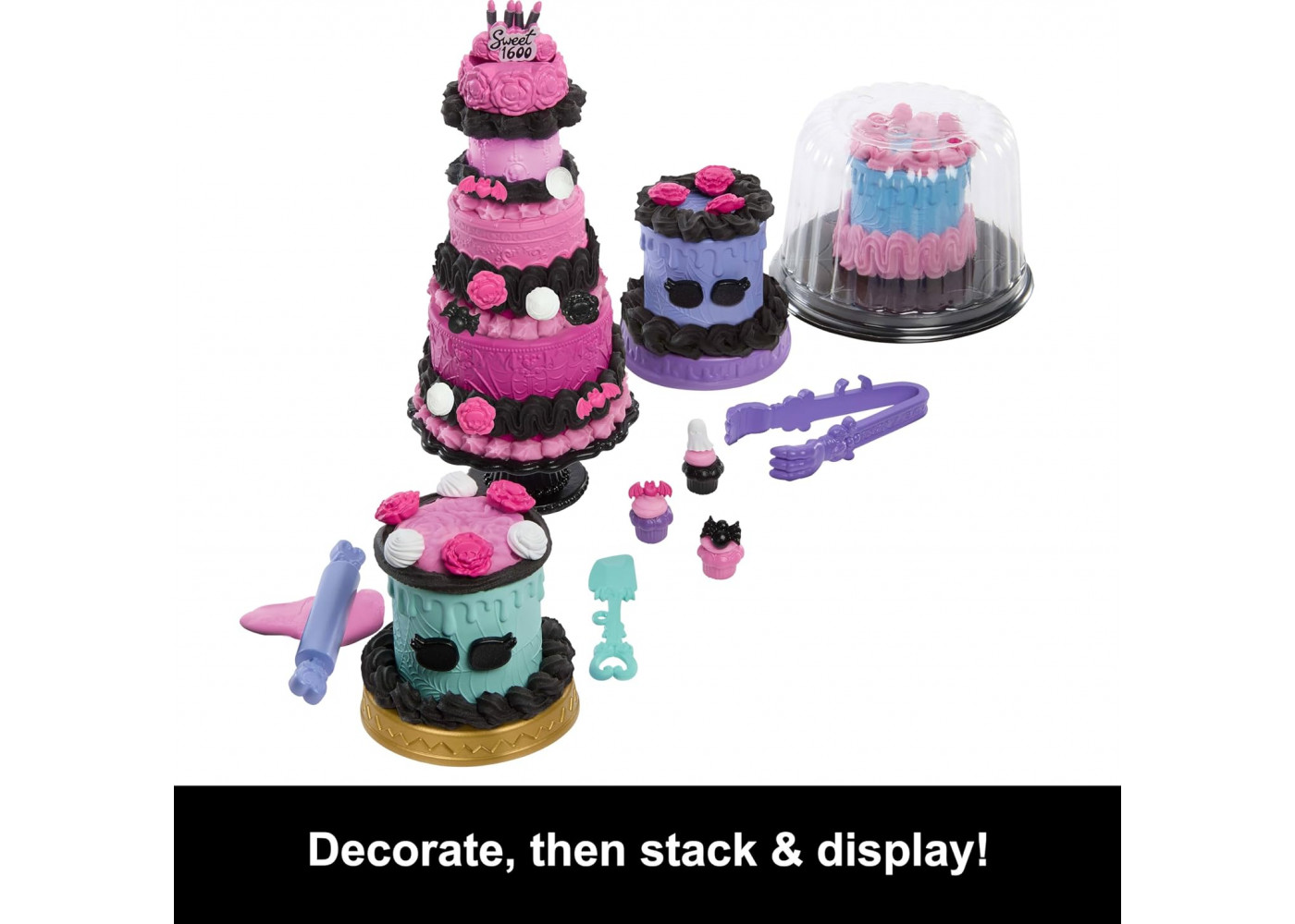 Лялька Монстер Хай Клодін Вульф Monster High Clawdeen Wolf Scary Sweet Birthday Cake Kit Mattel JBG78