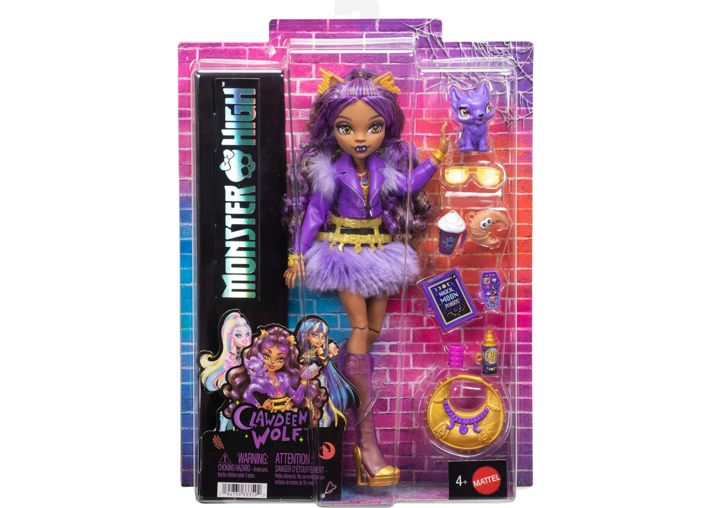 Кукла Монстер Хай Клодин Вульф Monster High Clawdeen Wolf Mattel JHK30
