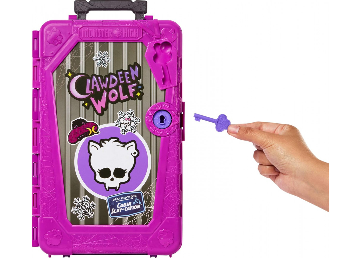 Лялька Монстер Хай Клодін Вульф Валіза з Секретами Monster High Clawdeen Wolf Skulltimate Secrets Mattel JMG65