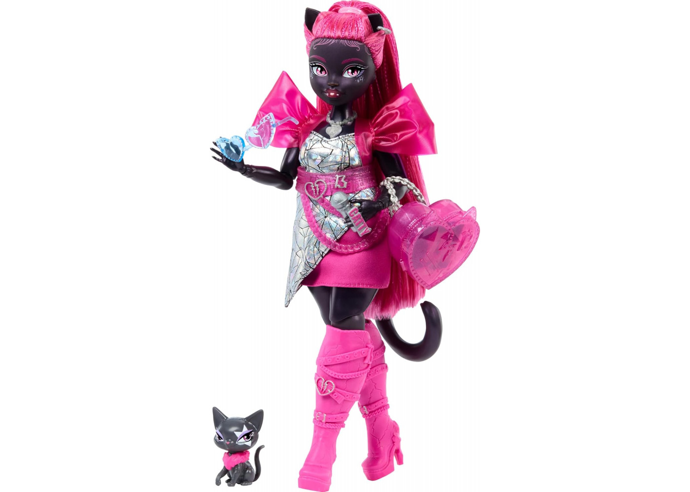 Лялька Монстер Хай Кетті Нуар з Вихованцем Monster High Catty Noir Mattel HXH76