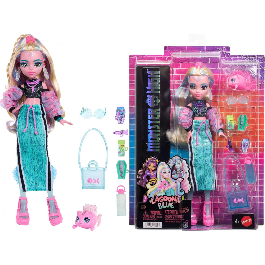 Лялька Монстер Хай Лагуна Блю Monster High Lagoona Blue Mattel JHK33