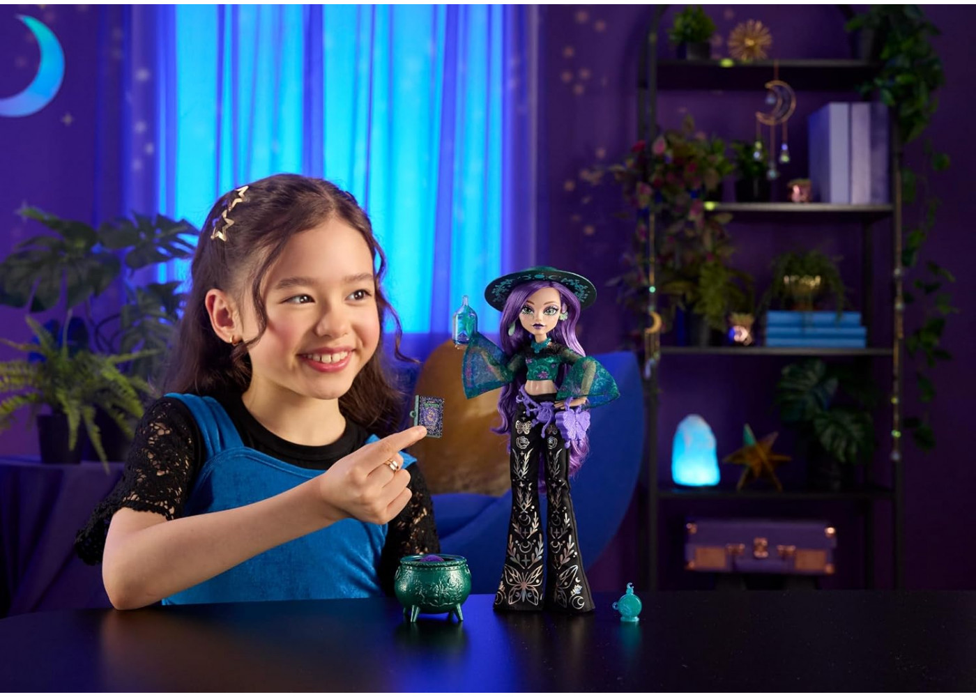 Кукла Монстер Хай Виллоу Торн Лунная Магия Monster High Moonspell Magic Willow Thorne Mattel JMB92