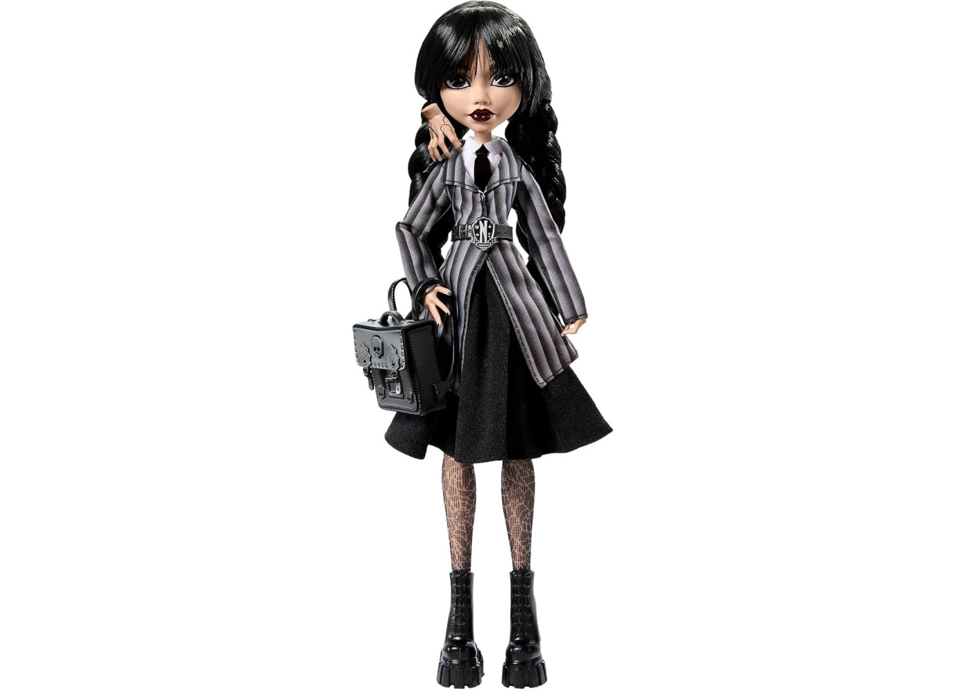 Кукла Монстер Хай Венсдей Аддамс Monster High Wednesday Addams Mattel HXJ04