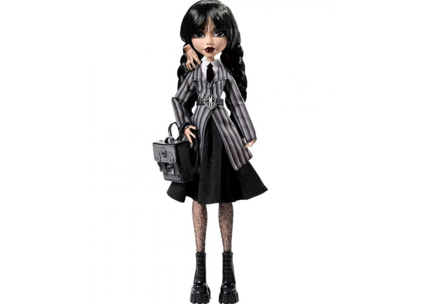 Кукла Монстер Хай Венсдей Аддамс (Уценка) Monster High Wednesday Addams Mattel BHXJ04