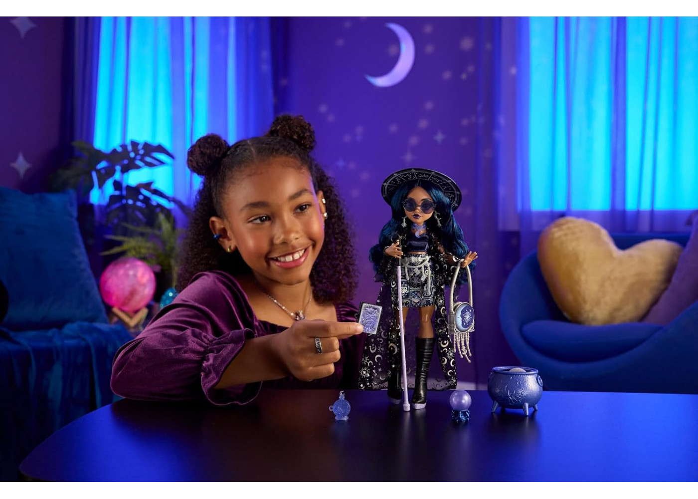 Кукла Монстер Хай Клэр де Луна Лунная Магия Monster High Moonspell Magic Claire de Luna Mattel JMB89