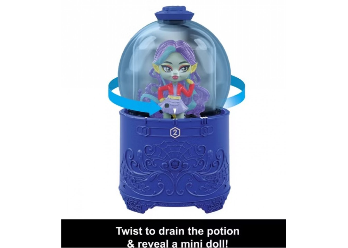 Лялька Сюрприз Міні Монстер Хай Mini Monster High Surprise Potions Crystal Ball Mattel JCX99-2