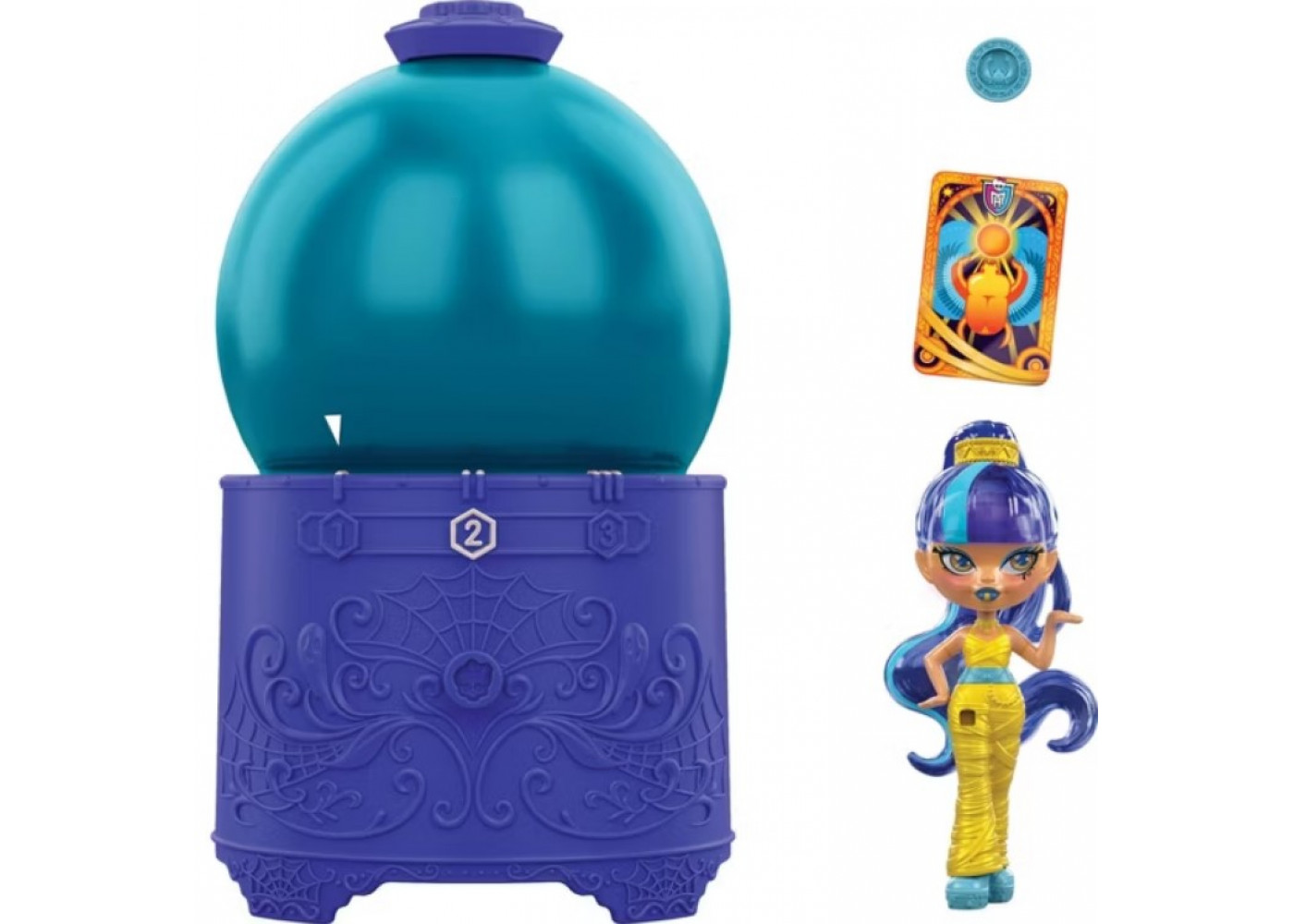 Лялька Сюрприз Міні Монстер Хай Mini Monster High Surprise Potions Crystal Ball Mattel JCX99-2