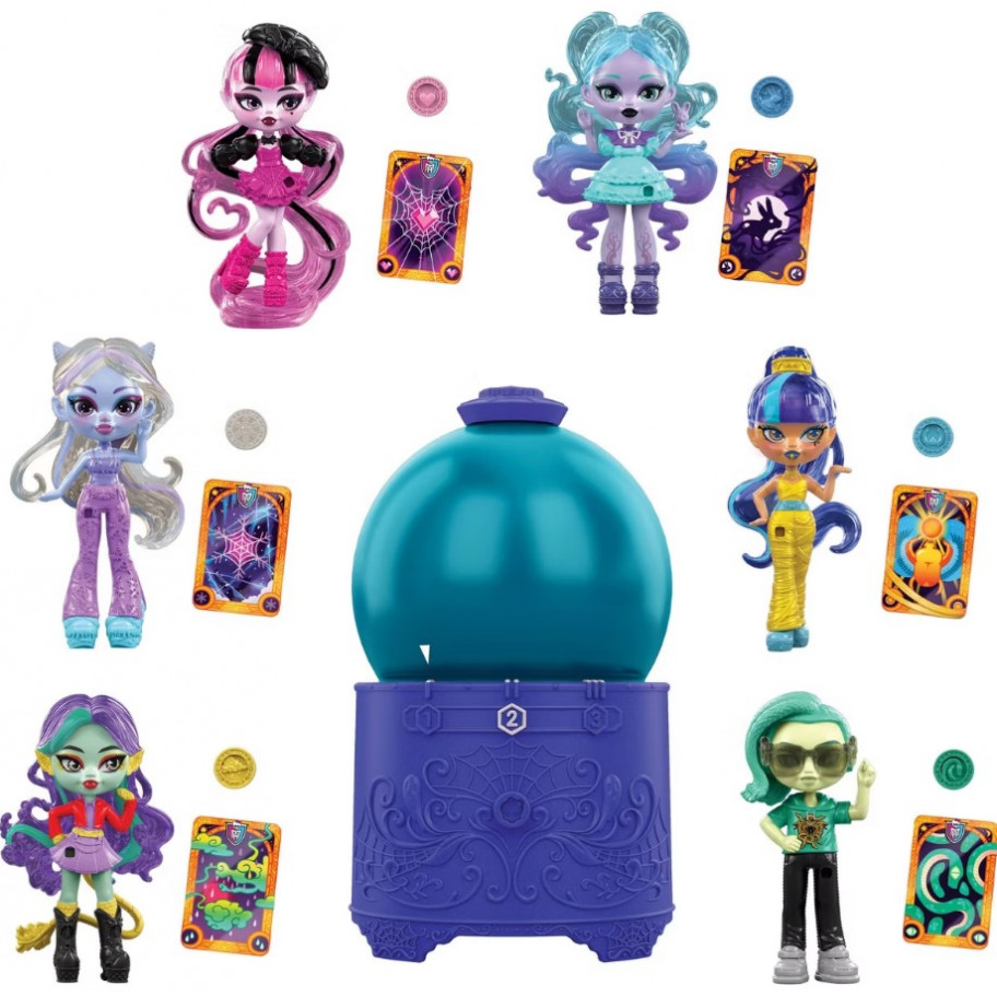 Лялька Сюрприз Міні Монстер Хай Mini Monster High Surprise Potions Crystal Ball Mattel JCX99-2