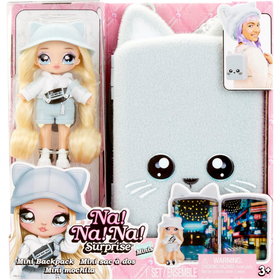 Ігровий Набір Na! Na! Na! Surprise Міні-Рюкзак Хлоя Кітті Mini Backpack 2 Khloe Kitty MGA 592341