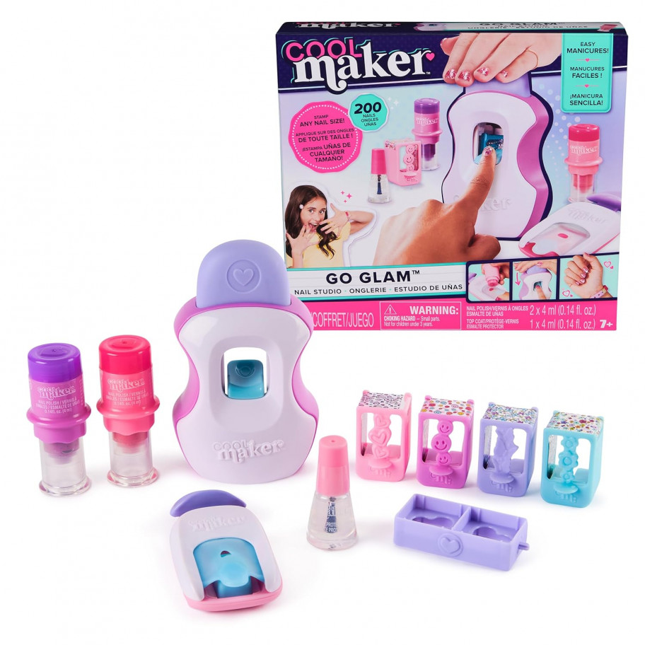 Игровой набор Маникюрная Студия с Дизайнами Ногтей Cool Maker GO GLAM Nail Studio Spin Master 6069367