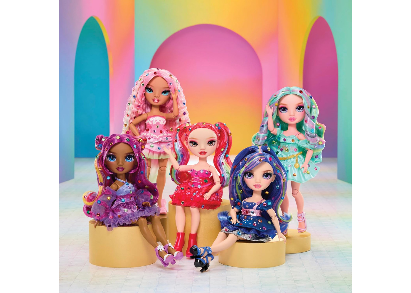 Лялька Реінбоу Хай Аделін Роуз Rainbow High Adeline Rose Be Dazzling MGA 597797