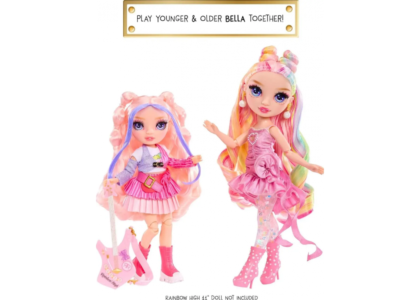 Кукла Реинбоу Хай (Примята коробка) Белла Рок-группа Rainbow High Jr High Rock Band Bella MGA B565659