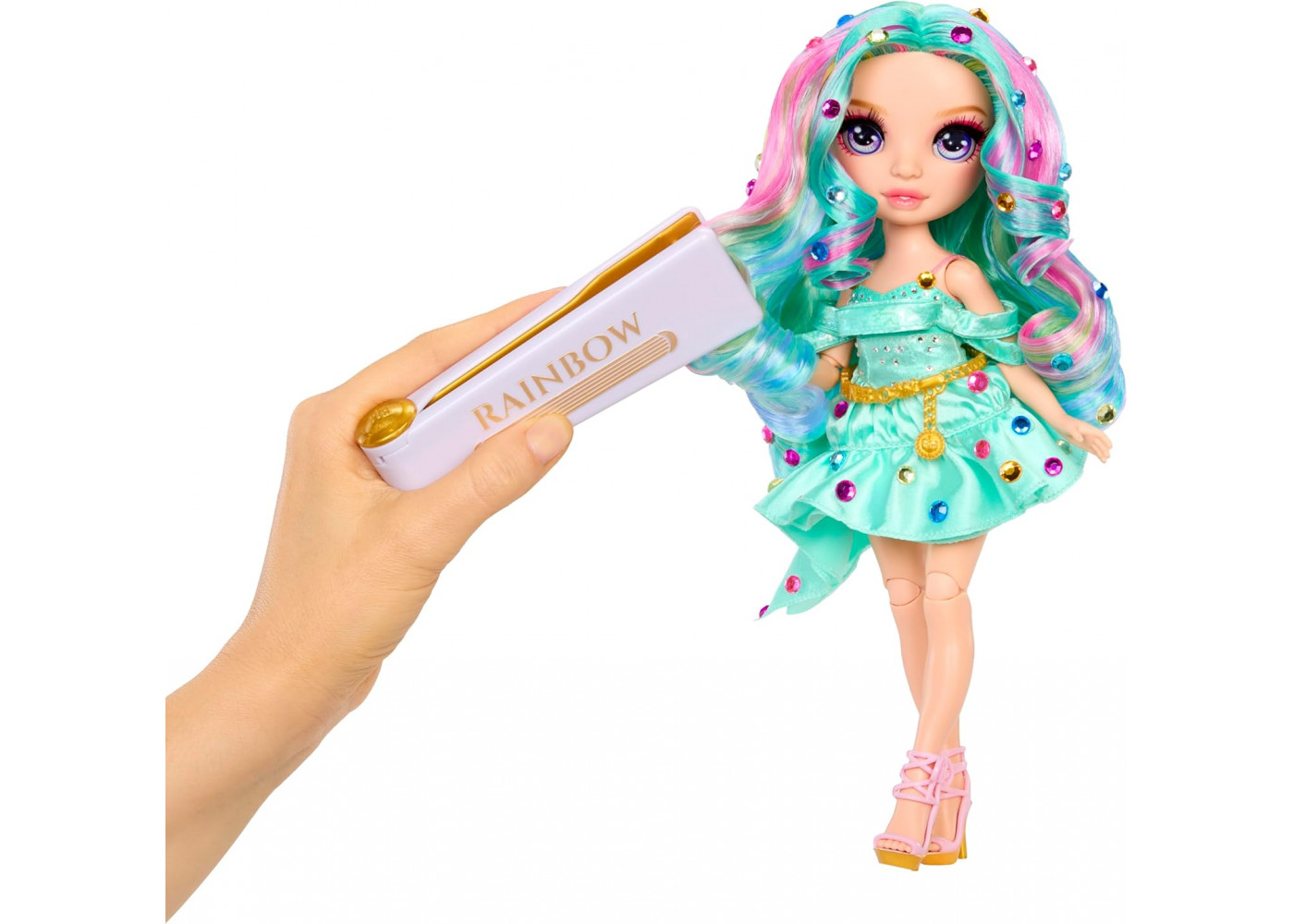 Лялька Реінбоу Хай Селін зі Стразами Rainbow High Celine Turquoise Be Dazzling MGA 597827