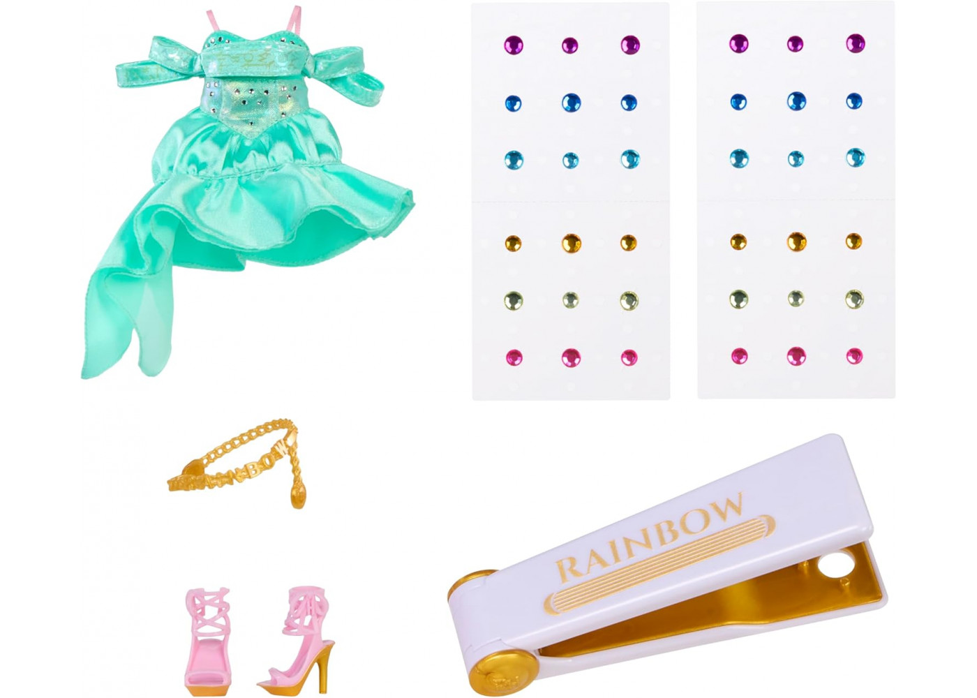 Лялька Реінбоу Хай Селін зі Стразами Rainbow High Celine Turquoise Be Dazzling MGA 597827
