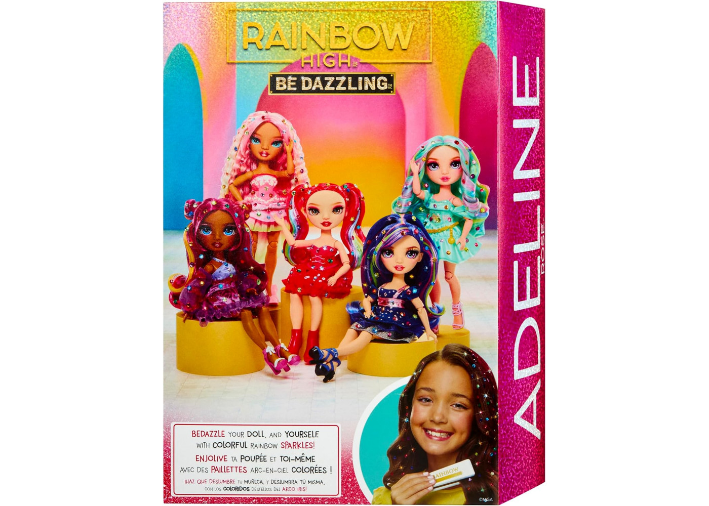Лялька Реінбоу Хай Аделін Роуз Rainbow High Adeline Rose Be Dazzling MGA 597797
