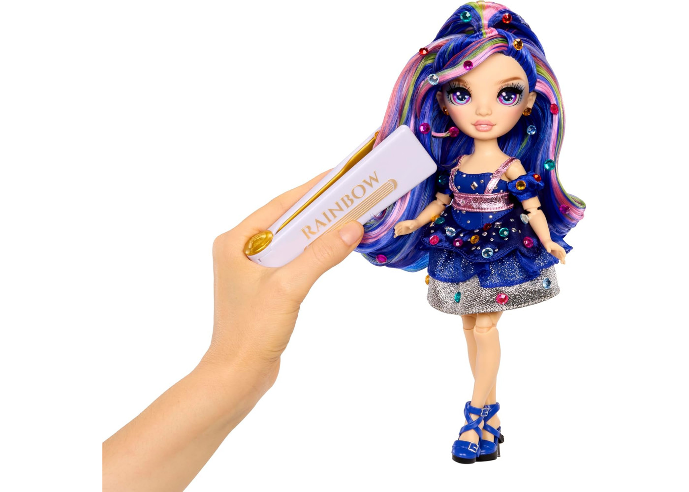Лялька Реінбоу Хай Женев'єва Блю Будь Яскравою Rainbow High Genevieve Bleue Be Dazzling MGA 597810