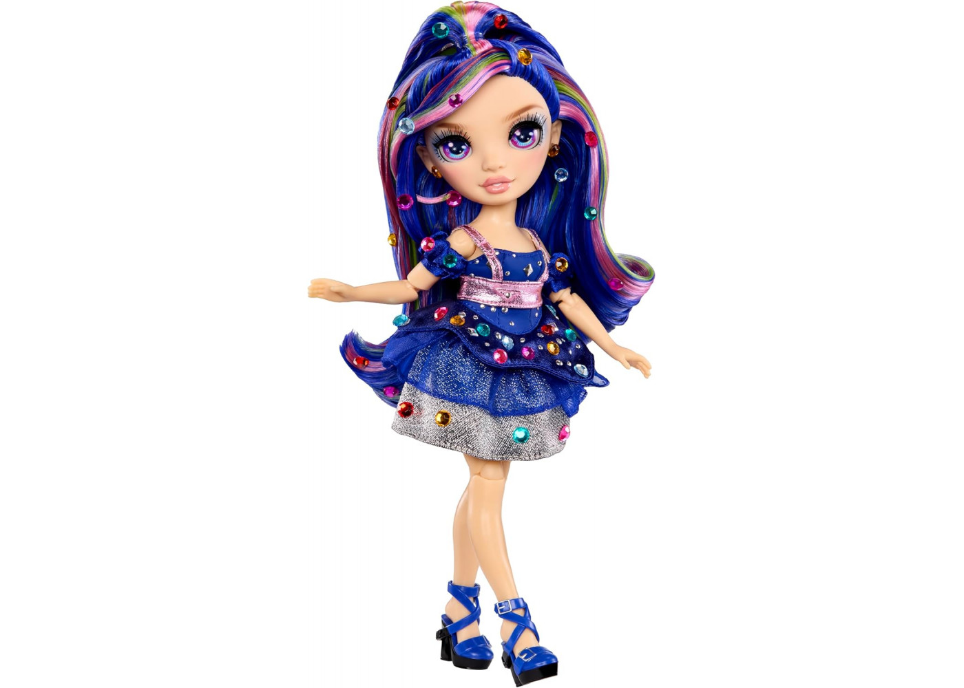 Лялька Реінбоу Хай Женев'єва Блю Будь Яскравою Rainbow High Genevieve Bleue Be Dazzling MGA 597810