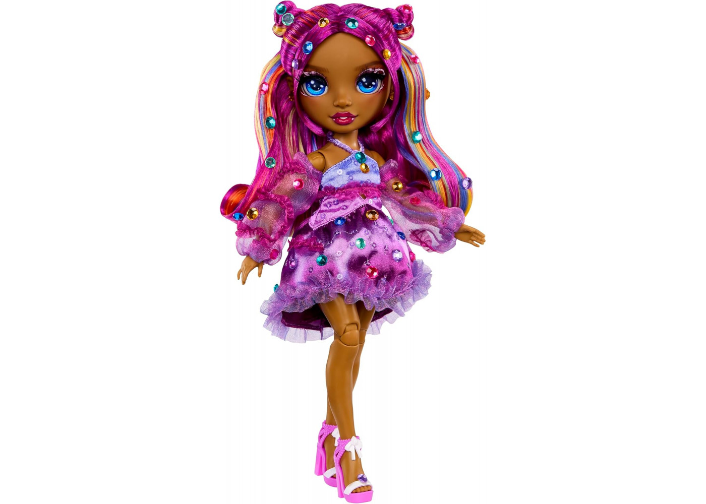 Лялька Реінбоу Хай Ноемі Віолетта Будь Яскравою Rainbow High Noemie Violette Be Dazzling MGA 597834