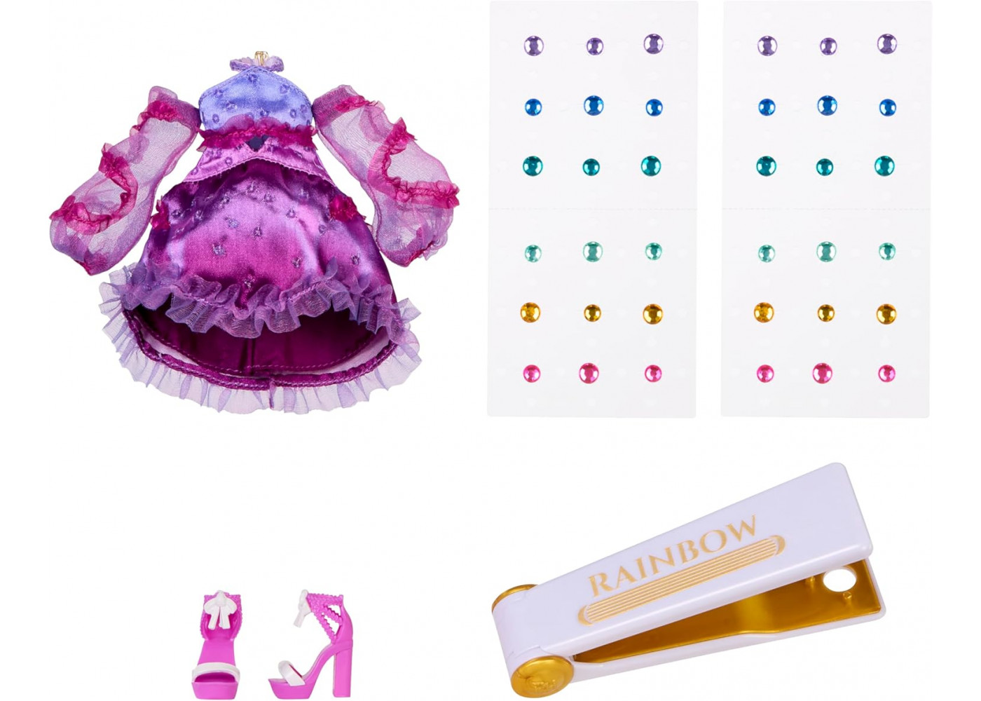 Лялька Реінбоу Хай Ноемі Віолетта Будь Яскравою Rainbow High Noemie Violette Be Dazzling MGA 597834