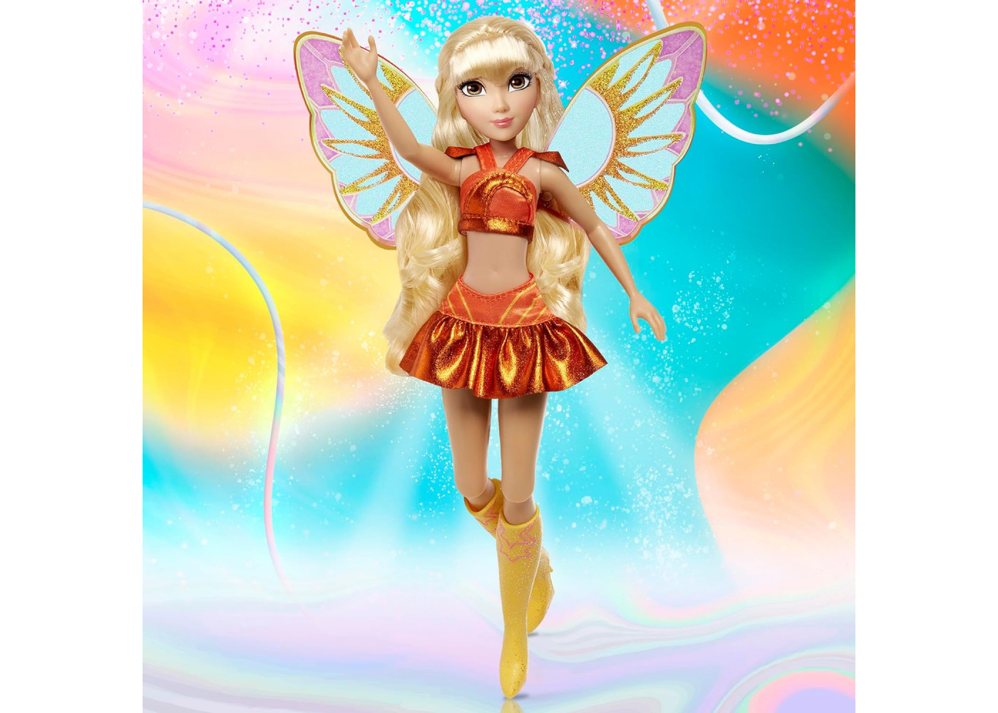 Кукла Винкс Фея Стелла Winx Club Stella Fairy Playmates Toys F57813