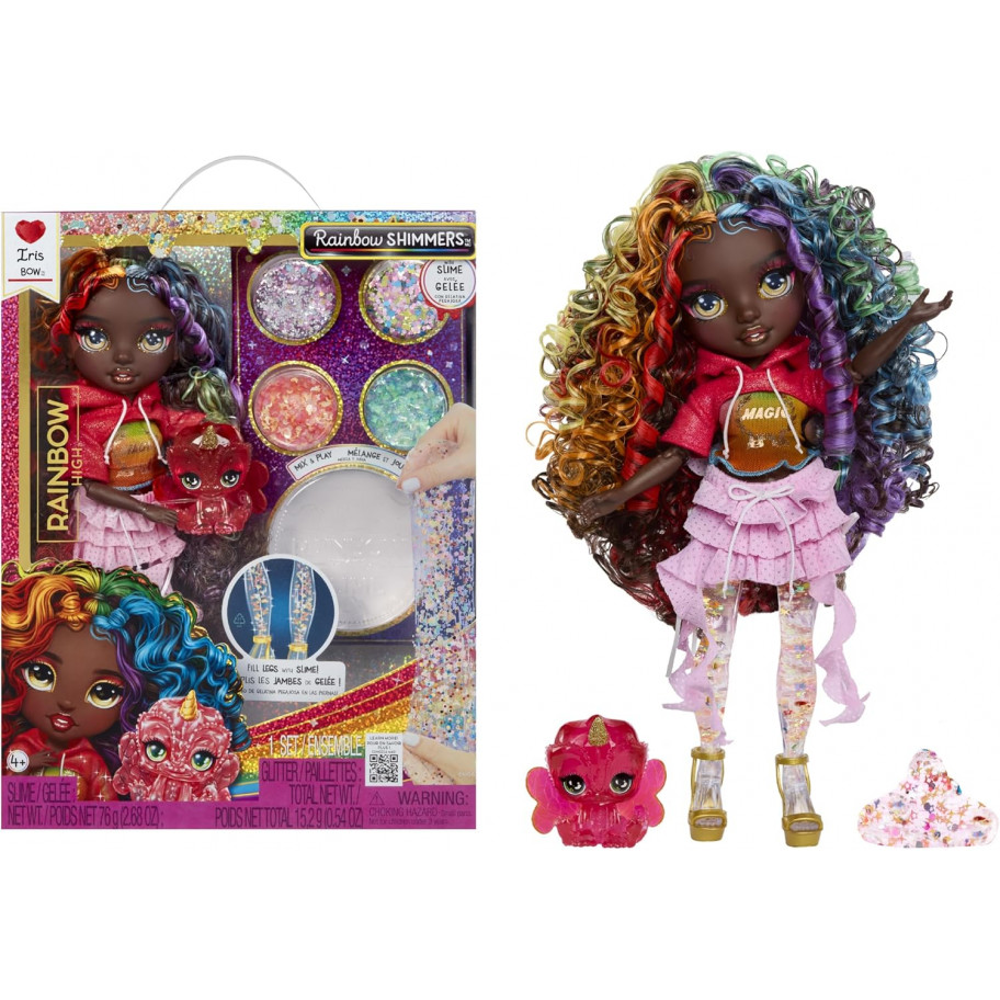 Кукла Рейнбоу Хай Айрис со Слаймом Rainbow High Shimmers Iris MGA 543718