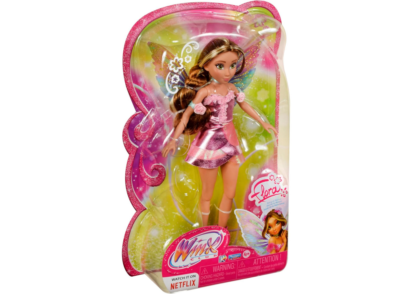 Кукла Винкс Фея Флора Winx Club Flora Fairy Playmates Toys 57812