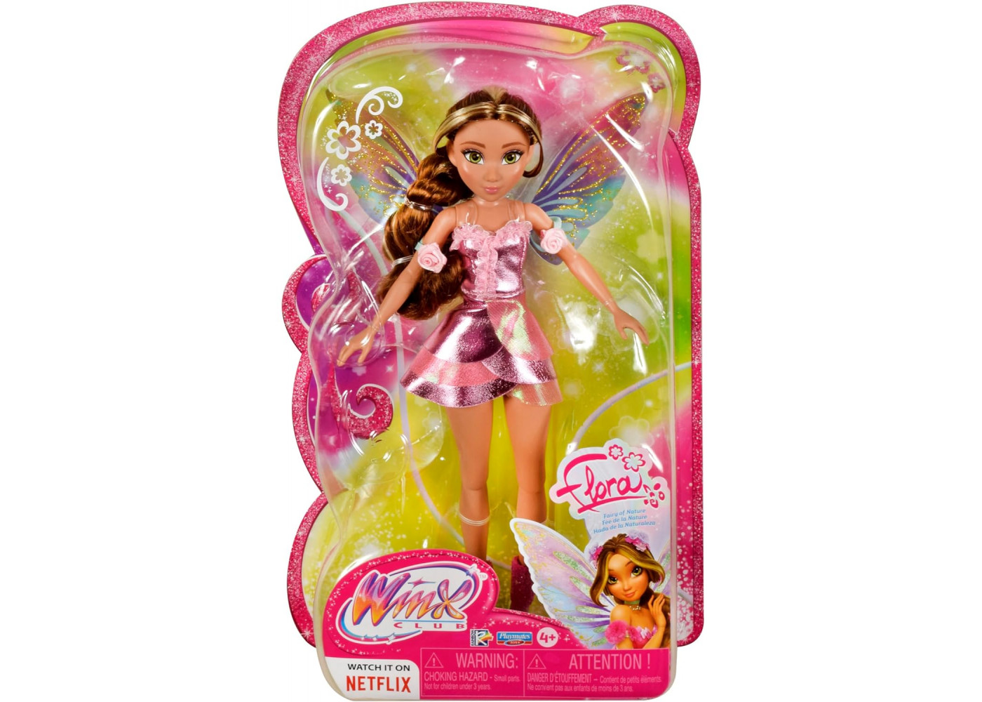 Кукла Винкс Фея Флора Winx Club Flora Fairy Playmates Toys 57812
