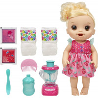 Лялька Бебі Елайв Магічний Міксер Полуничний Коктейль Baby Alive Magical Mixer Strawberry Shake Hasbro E6943