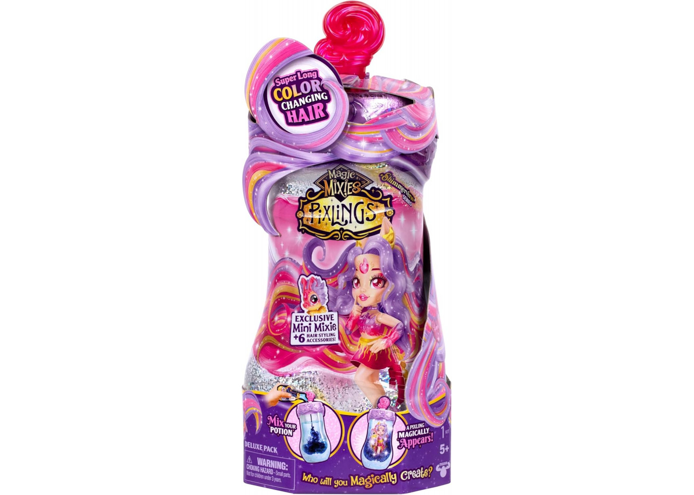Лялька Меджик Міксіс Пікслінг Піппа Вогняний Кінь Magic Mixies Pixlings Pippa The Firehorse Moose Toys 15700