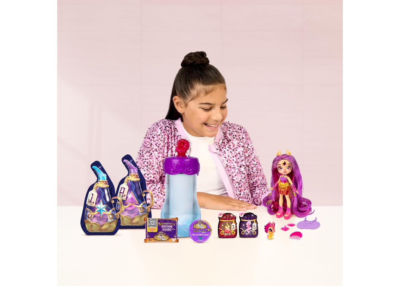 Лялька Меджик Міксіс Пікслінг Піппа Вогняний Кінь Magic Mixies Pixlings Pippa The Firehorse Moose Toys 15700