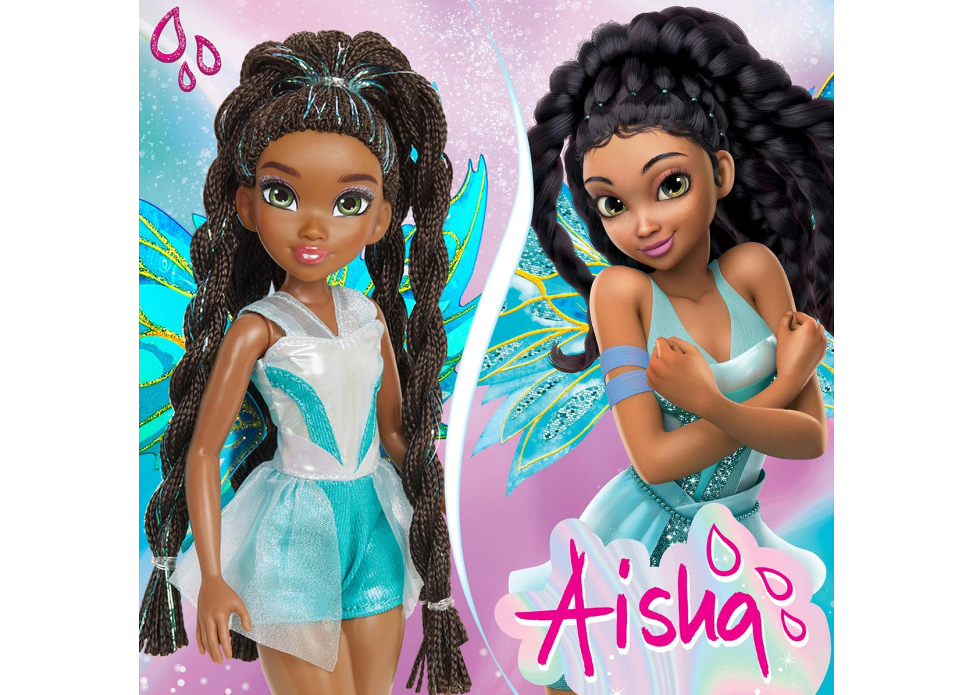Лялька Вінкс Фея Айша Winx Club Aisha Fairy Playmates Toys F57814