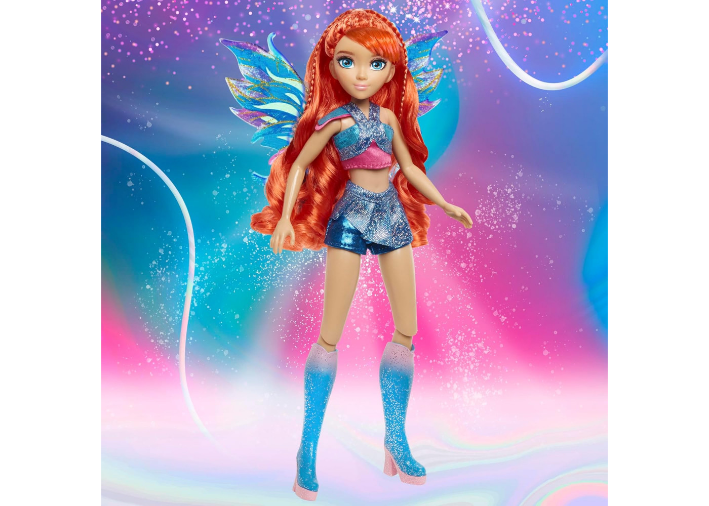 Кукла Винкс Фея Блум Winx Club Bloom Fairy Playmates Toys 57811