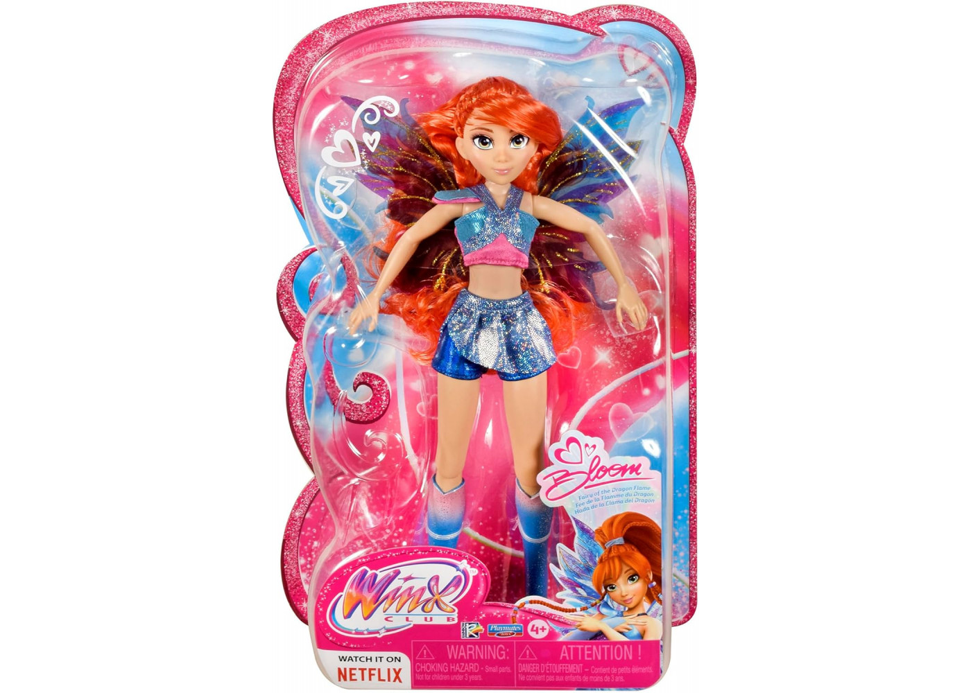 Кукла Винкс Фея Блум Winx Club Bloom Fairy Playmates Toys 57811