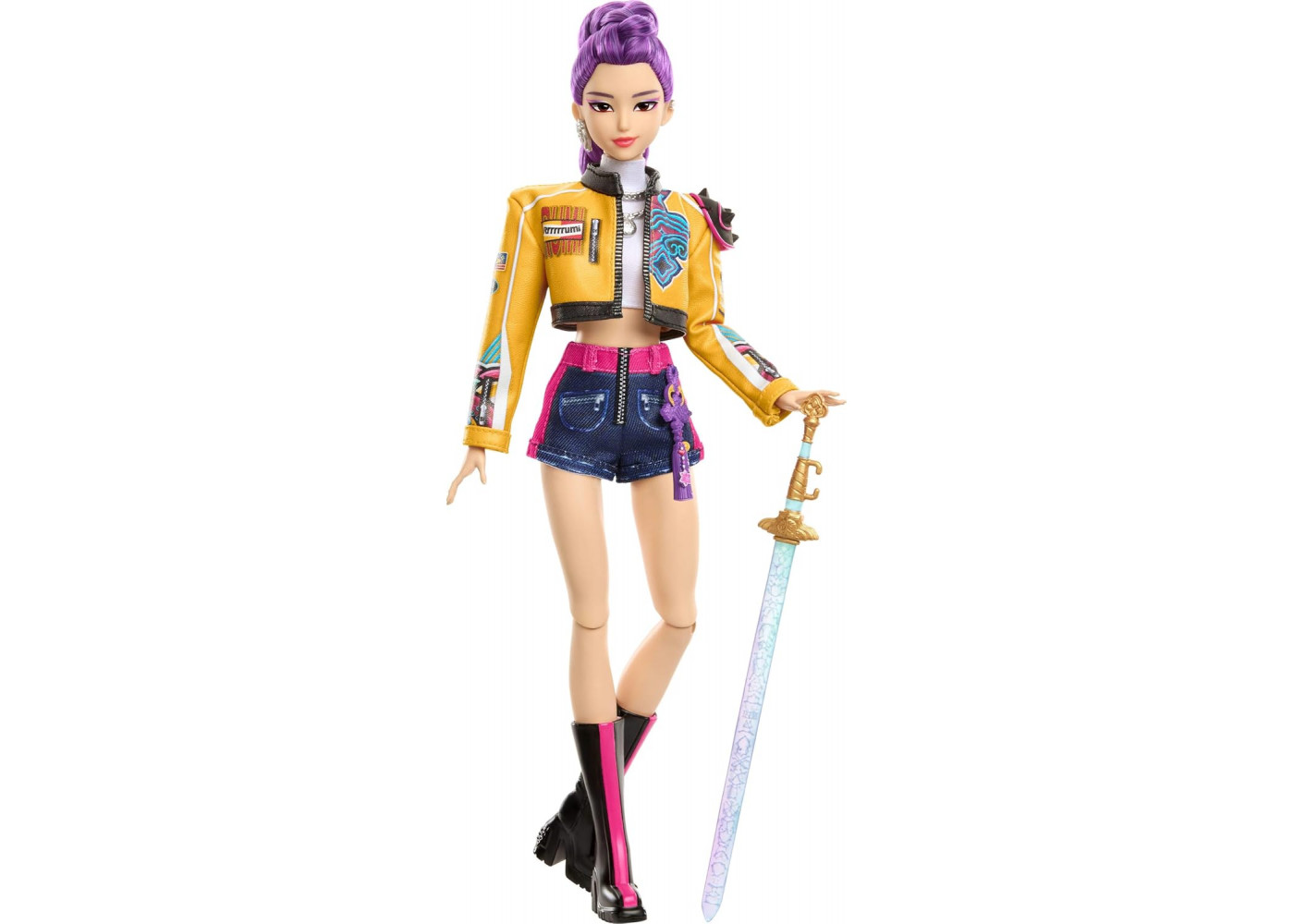 Кукла Руми Охотницы на Демонов K-Pop Demon Hunters Huntr X Rumi How It’s Done Mattel JRN35