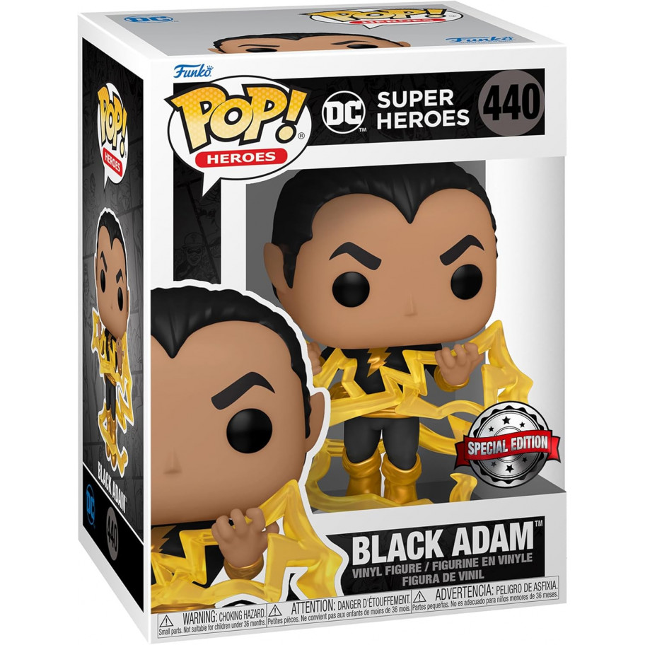 Фігурка Фанко Чорний Адам №440 Movies DC Black Adam Special Edition Exclusive Funko Pop EX64946