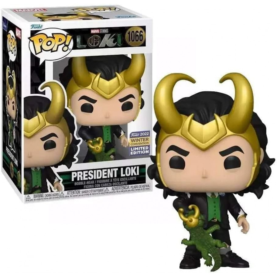 Фигурка Фанко Локи Президент №1066 Marvel Loki President Winter Convention 2022 Exclusive Funko 65360