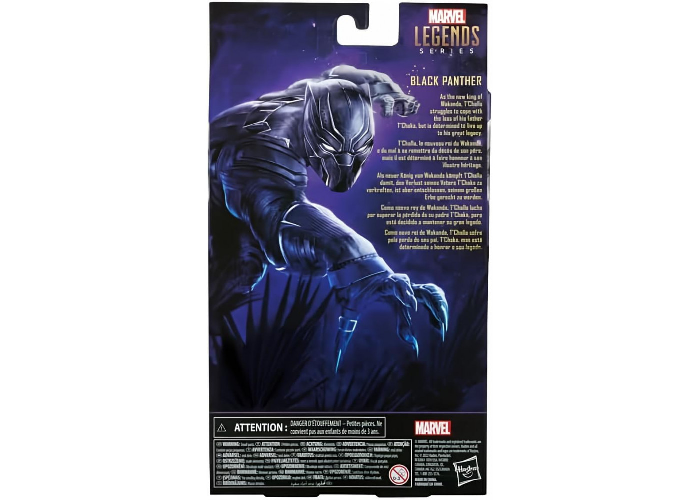Фігурка Чорна Пантера Legends Series Black Panther Origin Suit Hasbro F3428