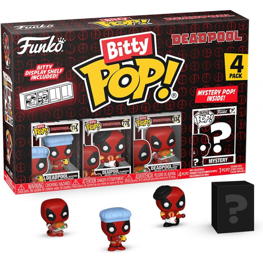 Фігурки Фанко Бітті Дедпул Bitty Pop Deadpool Funko 84960