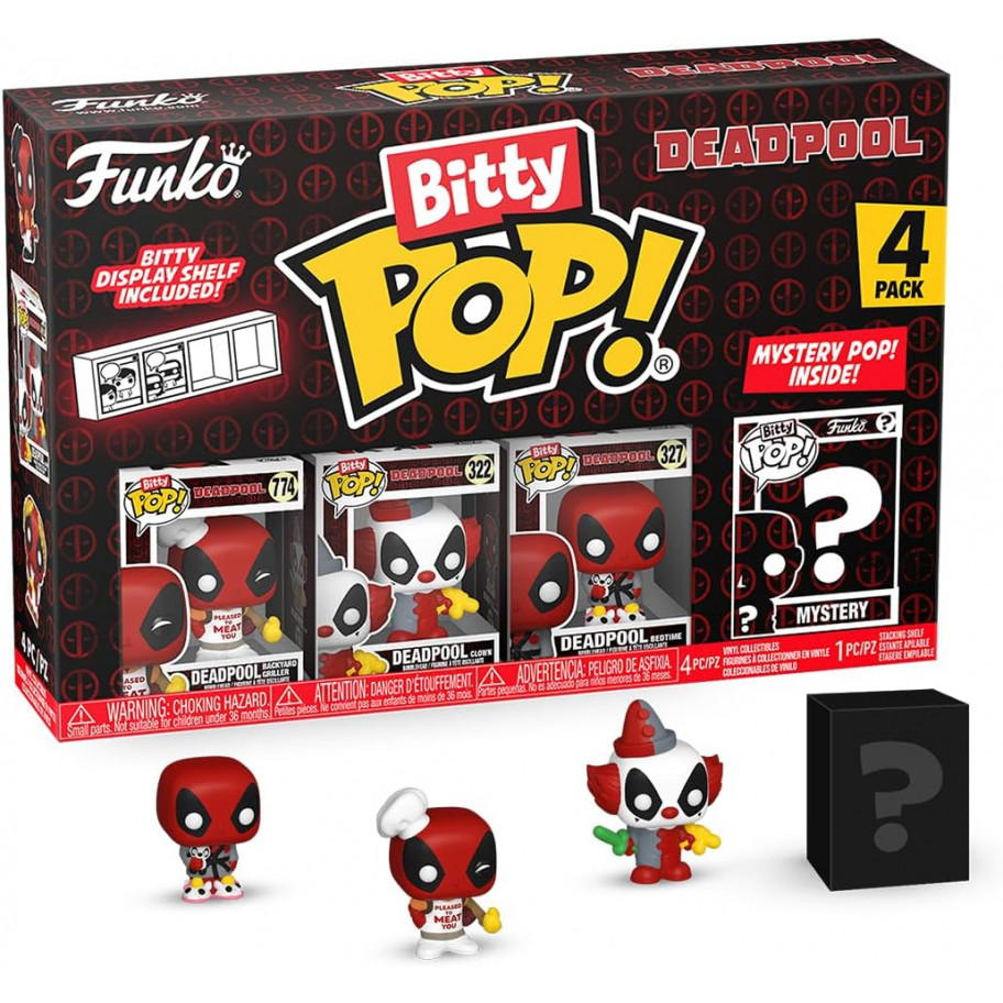 Фігурки Фанко Бітті Дедпул Bitty Pop Deadpool Funko 84959