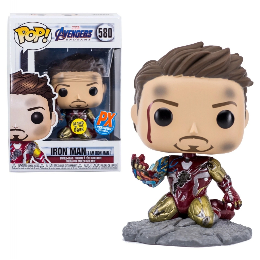 Фигурка Фанко Железный Человек Мстители №580 Avengers Endgame Iron Man Exclusive Funko 47096