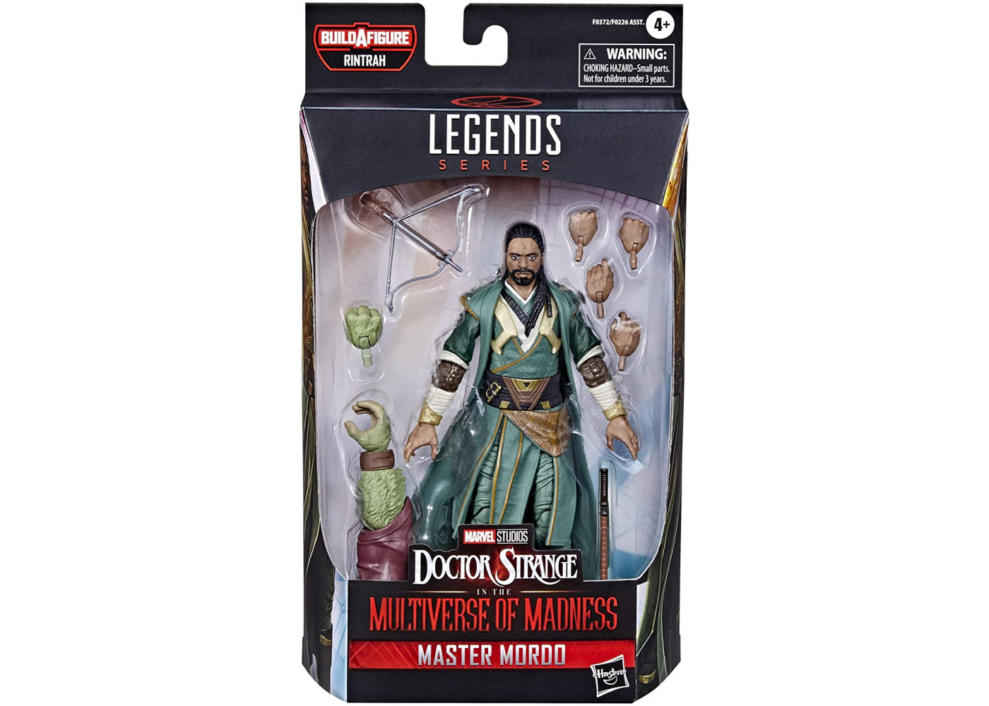 Фігурка Барон Мордо в Мультивсесвіті Божевільності Legends Series Master Mordo Doctor Strange Baf Rintrah Hasbro F0372