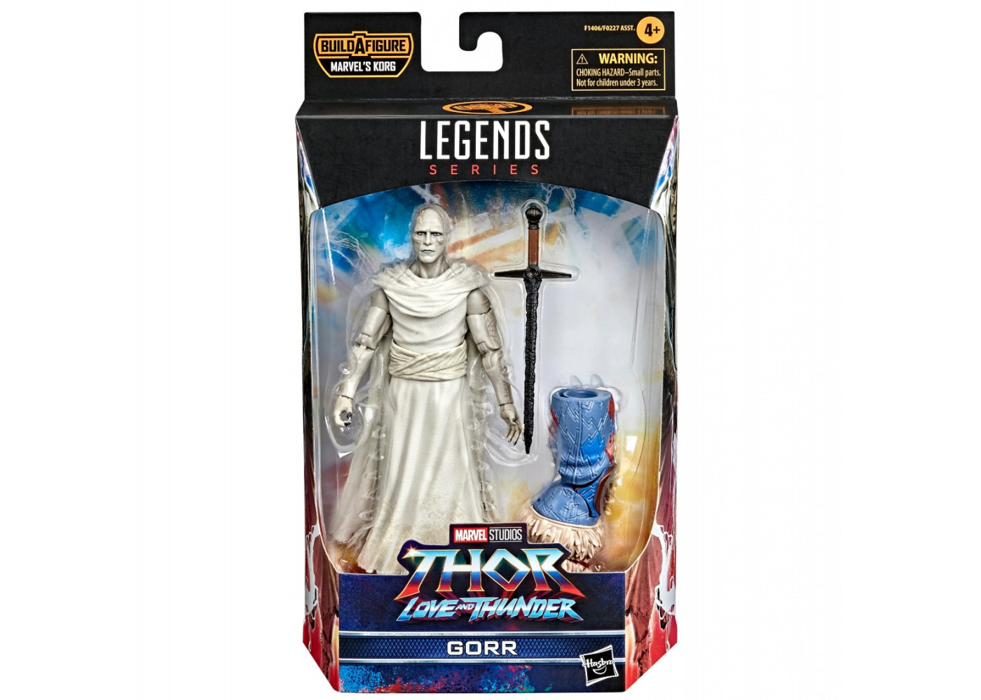 Фігурка Гор Вбивця Богів Тор Любов та Грім Legends Series Gorr Thor Love and Thunder Baf Korg Hasbro F1406