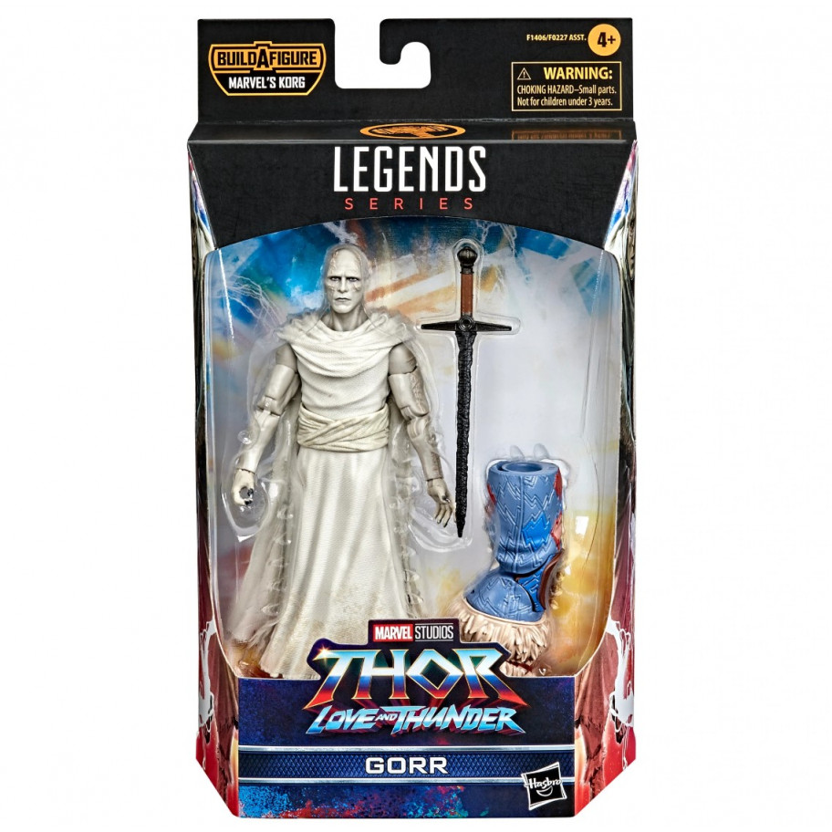 Фігурка Гор Вбивця Богів Тор Любов та Грім Legends Series Gorr Thor Love and Thunder Baf Korg Hasbro F1406