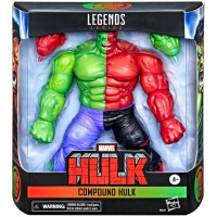 Фигурка Халк Зелено-Красный Marvel Legends Series Compound Red Hulk Green Hulk Hasbro F4327