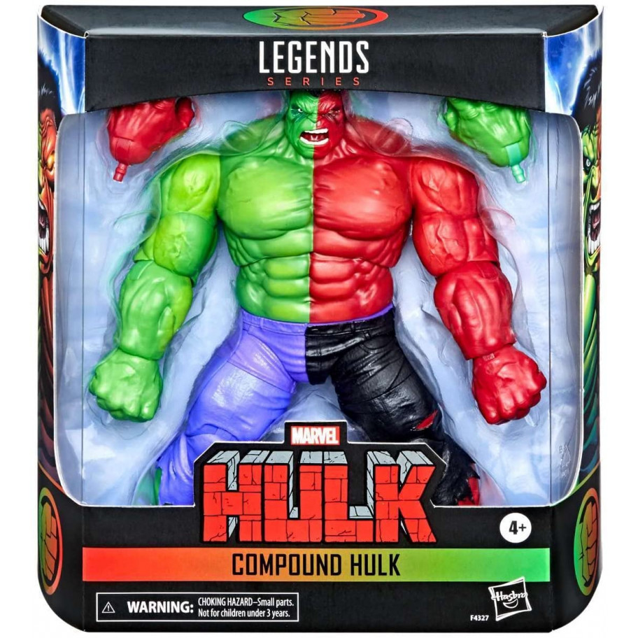 Фигурка Халк Зелено-Красный Legends Series Compound Hulk Hasbro F4327