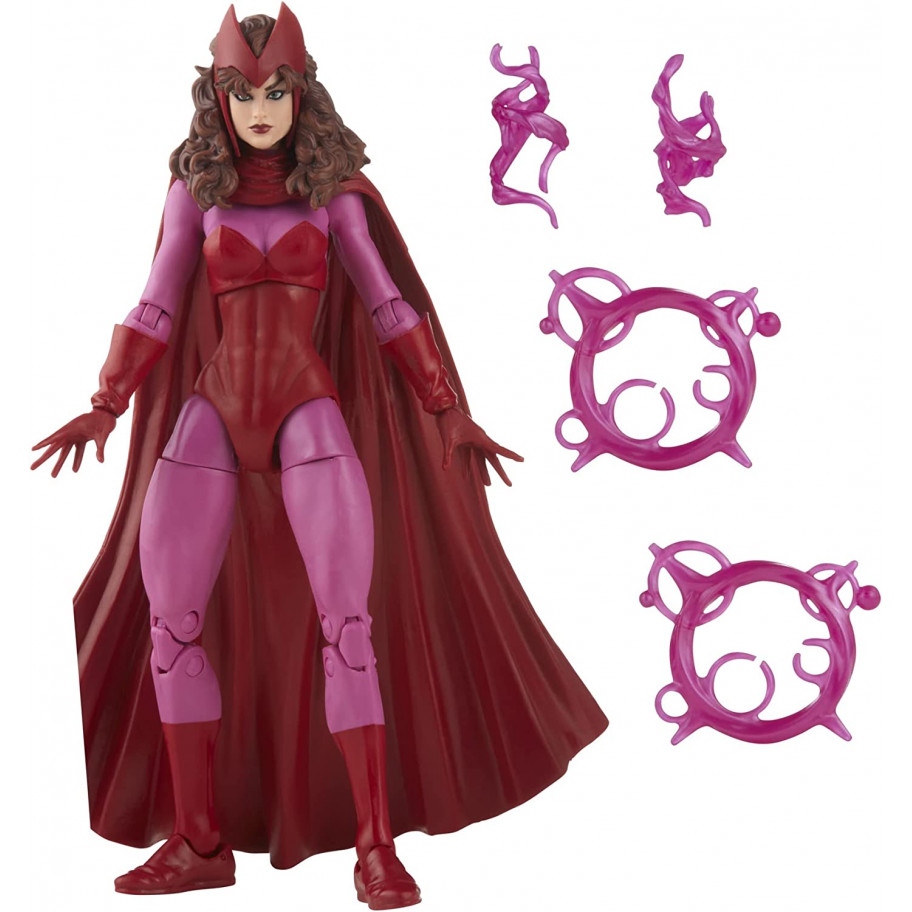 Фігурка Скарлет Яскрава Відьма Месники Марвел Legends Scarlet Witch Retro Hasbro F5884