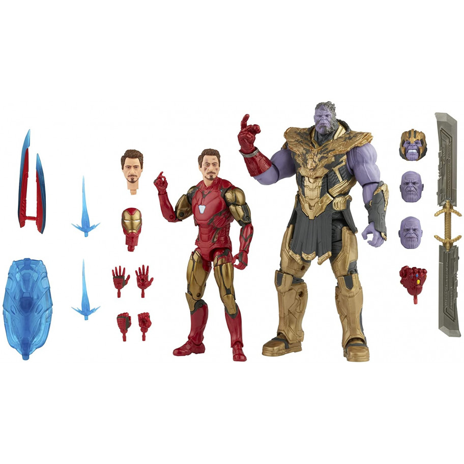 Фігурка Танос та Залізна Людина Марк 85 Legends Series Iron Man Mark 85 vs. Thanos Hasbro F0192