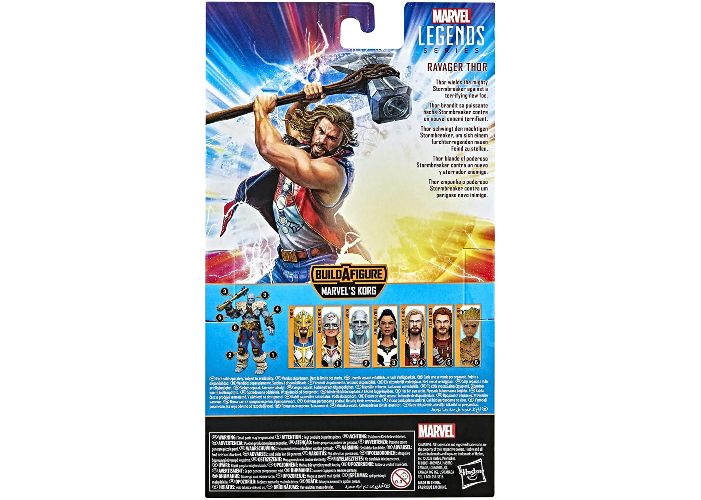 Фігурка Тор Любов та Грім Legends Series Thor Love and Thunder Baf Korg Hasbro F1408