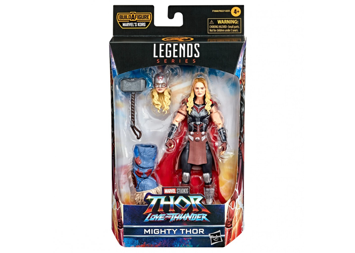 Фігурка Могутній Тор Любов та Грім Legends Series Mighty Thor Love and Thunder Baf Korg Hasbro F1060