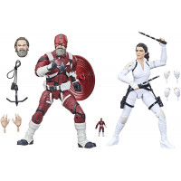 Фигурки Красный Страж и Мелина Восткофф Black Widow Legends Series Scale Red Guardian & Melina Vostkoff Ha